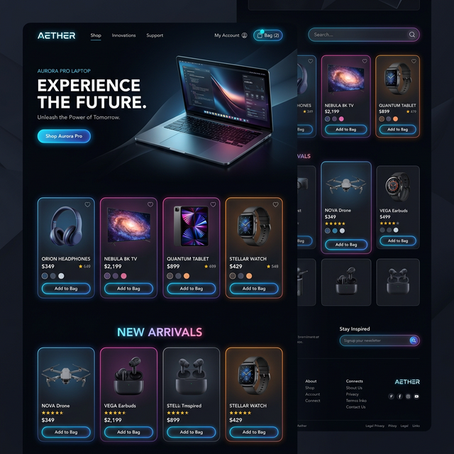 High-End E-Commerce Template